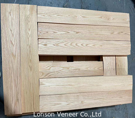 OEM Red Oak Wood Veneer, sàn nhà, bảng A độ dày 0.45