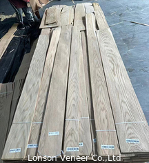 Crown Cut White Oak Wood Veneer 0.45mm Đồ nội thất có sẵn