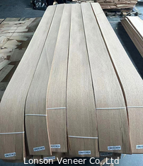 Quarter Cut American Red Oak Veneer Panel hàng hạng AAA trong kho 120.000/SQM
