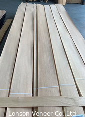 Chiều dài 250cm gỗ Red Oak Veneer 12cm Độ rộng AA Grade Độ dày 0,5mm