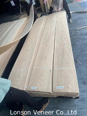 0.4mm Panel White Oak Wood Veneer Grade AAA tốt trong kho Crown Cut