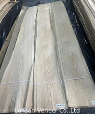 Độ dày 1,2mm Châu Âu White Oak Veneer Panel A lớp đồ nội thất cửa
