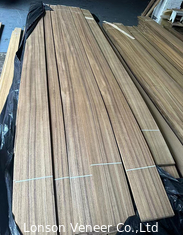 0.40MM Quarter Cut Burma Teak Wood Veneer cho đồ nội thất bảng sang trọng