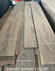 Slice Cut American Walnut Veneer Đường sàn dày 2mm