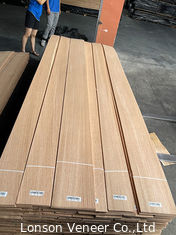 Cánh cửa Veneer gỗ sồi đỏ xẻ quý 0,5mm Gỗ Veneer A Grade