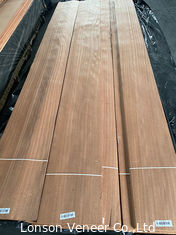 250cm Veneer gỗ kỳ lạ Sapele Sapeli Veneer trên gỗ rắn