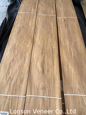0,20MM Crown Cut Burma Teak Wood Veneer cho bảng ưa thích
