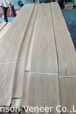 AAA Grade Elm Wood Veneer Crown Cut Thick 0.45MM veneer bảng điều khiển