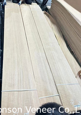 OEM Red Oak Wood Veneer, đồ nội thất, Bảng cửa AAA Độ rộng 41cm