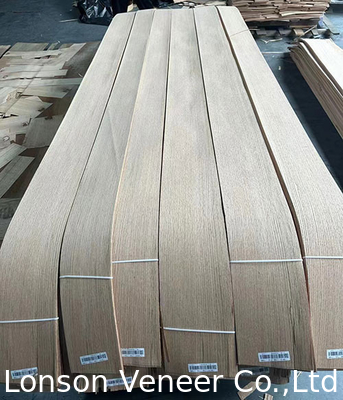 Quarter Cut American Red Oak Veneer Panel hàng hạng AAA trong kho 120.000/SQM