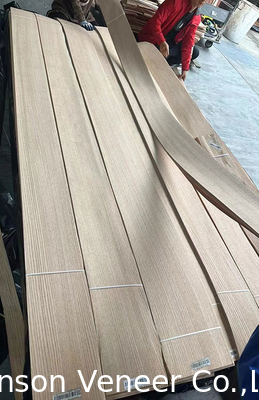 Quarter Cut American Red Oak Veneer Panel hàng hạng AAA trong kho 120.000/SQM