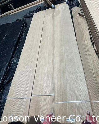 Quarter Cut American Red Oak Veneer Panel hàng hạng AAA trong kho 120.000/SQM