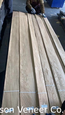 Độ dày 0,55mm Rough Saw European White Oak Veneer Panel A / B Grade
