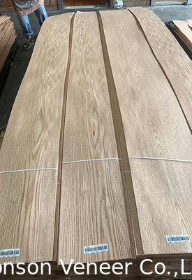 Crown Cut American Red Oak Veneer Panel AA Độ dày 0,5mm