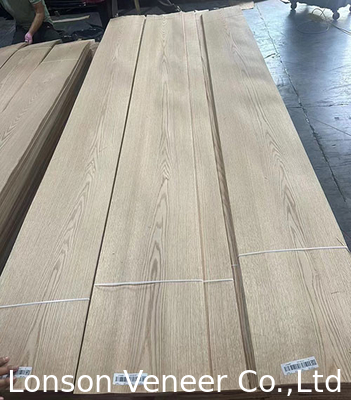 Red Oak Wood Veneer, Panel AAA Grade Thickness 0.5mm, Sử dụng đồ nội thất cửa