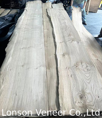 1.2mm Châu Âu White Oak Veneer Panel Knoty Grade Giá cả rất hợp lý