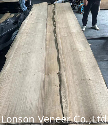 1.2mm Châu Âu White Oak Veneer Panel Knoty Grade Giá cả rất hợp lý