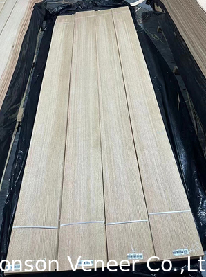 Chiều dài 300cm Quercus Red Oak Wood Veneer Panel AAA Độ dày 0,5mm