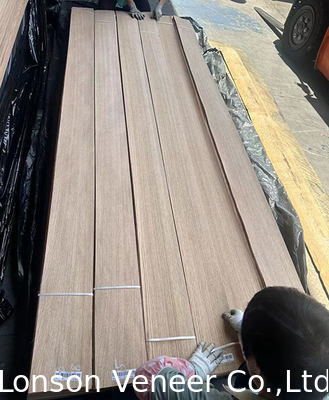 Lớp gỗ sồi đỏ chất lượng cao, bảng AAAGrade, Độ dày 0,5mm,