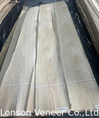 Độ dày 1,2mm Châu Âu White Oak Veneer Panel A lớp đồ nội thất cửa