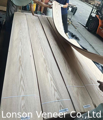 Đá Oak Đỏ Veneer gỗ 0.45mm Độ dày Crown Cut bảng xếp hạng AAA