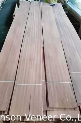 1MM sapele gỗ veneer Sapelli tấm cắt phẳng AA lớp đồ nội thất cửa