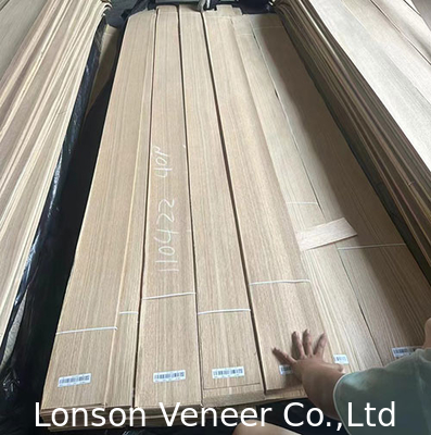 Tấm Veneer Gỗ Sồi Trắng 0.50mm Tấm Cắt Khu Phố Mỹ Lớp Aaa