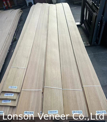 Quarter Cut Red Oak Veneer Panel AAA Độ dày đồ nội thất 0,5mm