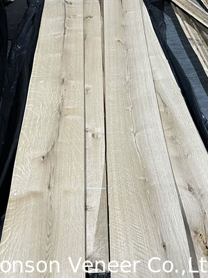 1.0mm cắt vương miện nốt gỗ sồi trắng cho đồ nội thất phong cách nông thôn