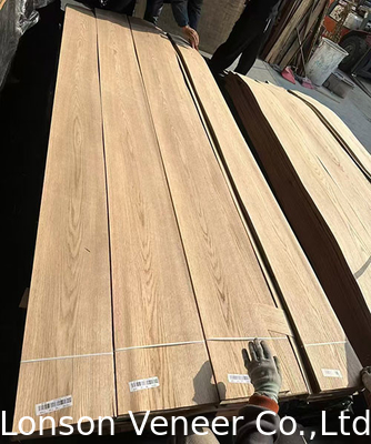 Hạt núi American Red Oak Veneer Panel AA Grade Độ dày 0,5mm