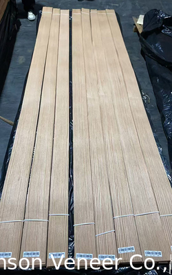 Natural Red Oak panel Veneer độ dày 0,5mm AA+ Always in stock